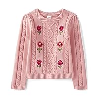 Gymboree Girls and Toddler Long Sleeve Pullover Sweater, Sweet Holiday, 5T US