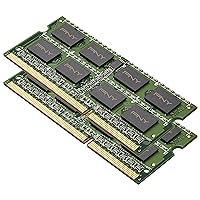PNY 8 GB (2x4 GB) DDR3 1333 1066MHz 8 Dual Channel Kit (PC3 10666) 204-Pin Notebook SO-DIMM (MN8192KD3-1333)