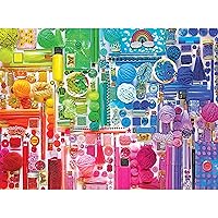 Cra-Z-Art - RoseArt - Rose - Insta Rainbow Crafter's Stash - 1000 Piece Jigsaw Puzzle