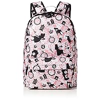 Hapitas HAP0112 Women's Backpack, Carry-on Available, Variety of Patterns, 407 Aristolamp Pink