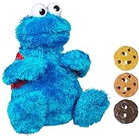 Sesame Street Count And Crunch Cookie Monster Plush