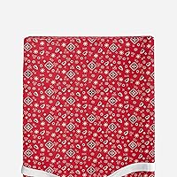 Carson Giddy Up Red Chaning Pad Cover (30378)