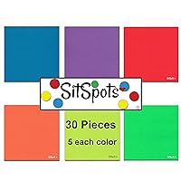 SitSpots® 30 Multi Color Square Pack (Size 4