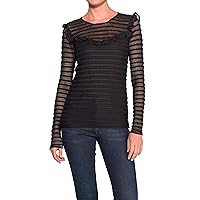 Parker Women's Carmen Long Sleeve Fitted Lace Top