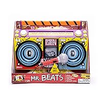FGTeeV – B.E.A.T.S. - Plays 6 Original Songs from The FGTeeV YouTube Channel - Includes The Boombox case with Music, 2 Mini Figures, DJ Booth, and Working Microphone