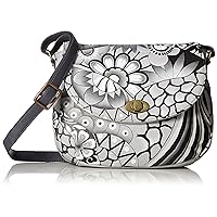 Anna by Anuschka Hand Painted Leather Women's Flap Crossbody