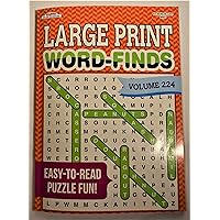 Kappa Publication 3842 Large Print Word-Finds Assorted Volumes, Multi
