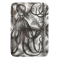 Shibori Octopus Dish Appetizer Plate, small, Multi