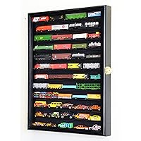 sfDisplay.com,LLC. 12 Shelves N Scale Train Model Trains Display Case Cabinet Wall Rack w/ 98% UV Lockable