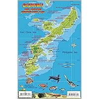 Okinawa Japan Dive Map & Reef Creatures Guide Franko Maps Laminated Fish Card Okinawa Japan Dive Map & Reef Creatures Guide Franko Maps Laminated Fish Card Map