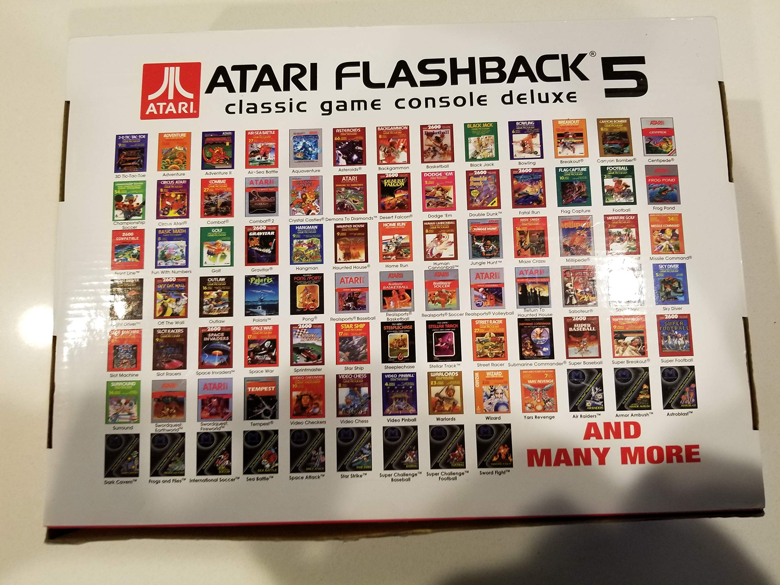 Atari Flashback 5 Classic Game Console Deluxe Collector's Edition by AtGames [parallel import goods]