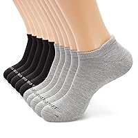 MONFOOT 5-10 Pairs Athletic Cushioned Running Performance Heel Tab Ankle Socks For Men/Women