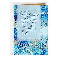 Hallmark Sympathy Card from Both or From All (Our Hearts Are With You) (5RZB2133)