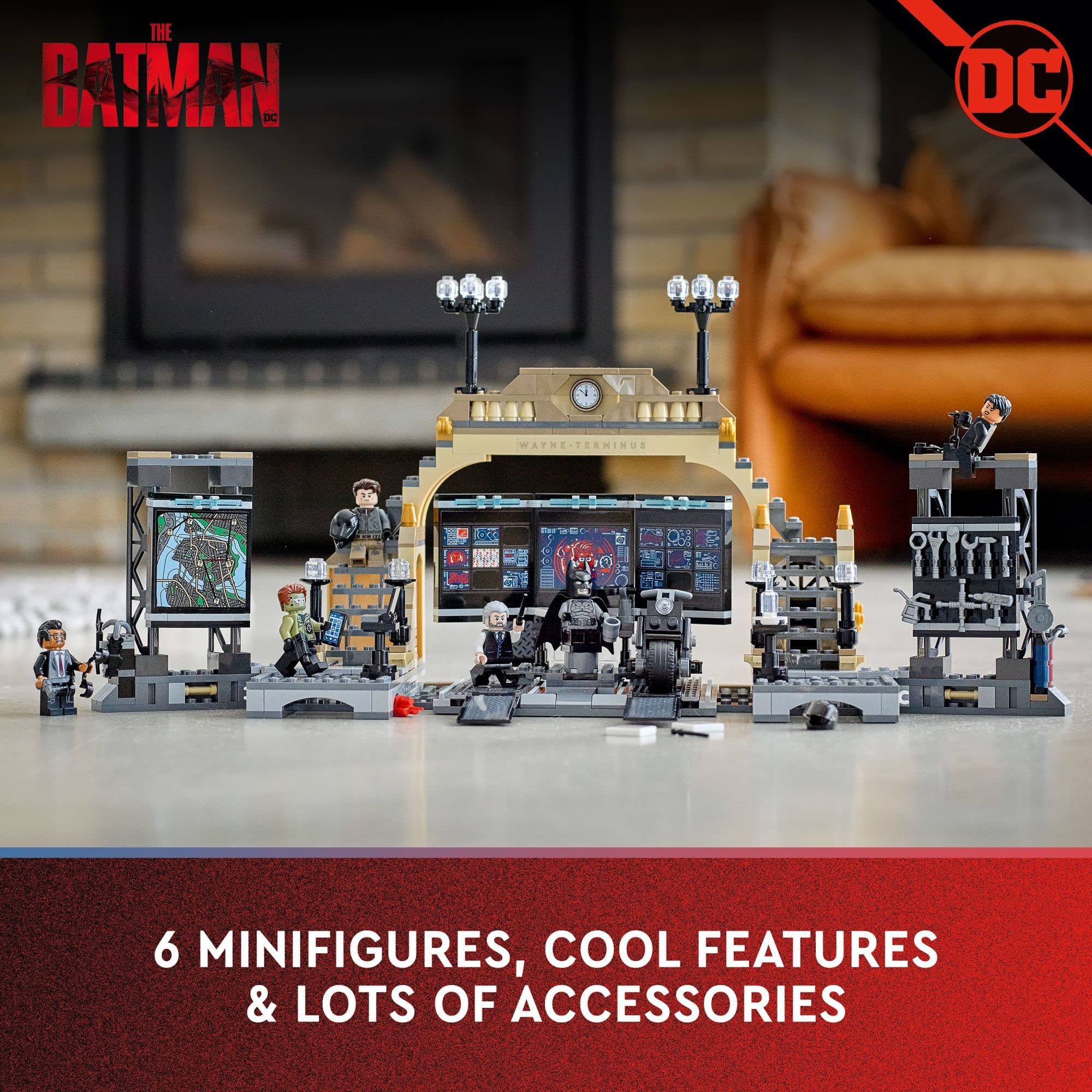 Mua LEGO DC Batman Batcave: The Riddler Face-Off 76183 Building Kit; Cool  Gotham City Batcave Toy for Kids Aged 8+ (581 Pieces) trên Amazon Mỹ chính  hãng 2023 | Giaonhan247