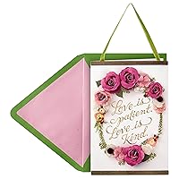 Hallmark Signature Mothers Day Card for Mom (Love is You, Pressed Flowers) (999MBC1057)