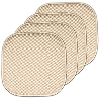Sweet Home Collection Memory Foam Honeycomb Nonslip Back 16
