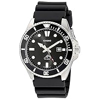 Men's MDV106-1AV 200 M WR Black Dive Watch (MDV106-1A)