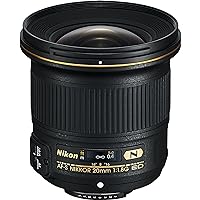 Nikon AF-S FX NIKKOR 20mm f/1.8G ED Fixed Lens with Auto Focus for Nikon DSLR Cameras Nikon AF-S FX NIKKOR 20mm f/1.8G ED Fixed Lens with Auto Focus for Nikon DSLR Cameras