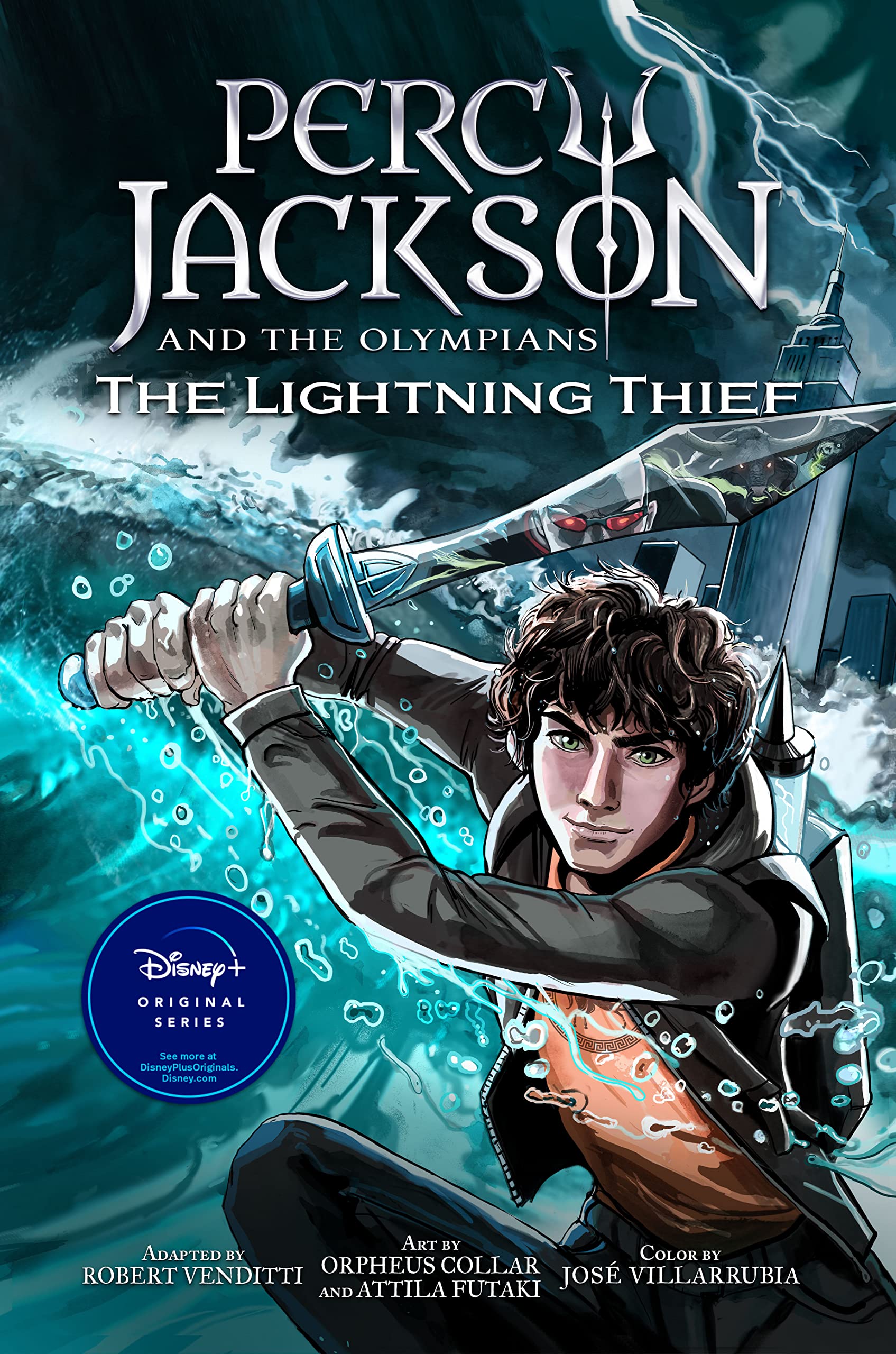 Percy Jackson and the Olympians The Lightning Thief The Graphic Novel (paperback) (Percy Jackson & the Olympians, 1)