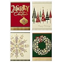 Hallmark Image Arts Boxed Christmas Cards Assortment, Elegant Icons (4 Designs, 24 Cards with Envelopes)
