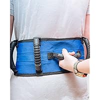 Dr. Moe’s Solutions Deluxe Gait Belt with Handles – Bariatric – Transfer Belts – Quick Release Buckle – Occupational & Physical Therapy Aids – Heavy Duty – Redesigned by A Physical Therapist.