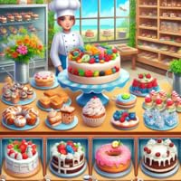 Cakes Bakery Shop Business : Cooking Games