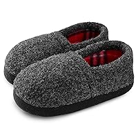 Slippers for Kids Boys House Warm Shoes with Cozy Memory Foam Indoor Outdoor