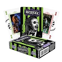 AQUARIUS Beetlejuice Playing Cards - Beetlejuice Themed Deck of Cards for Your Favorite Card Games - Officially Licensed Merchandise & Collectibles