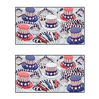 Beistle Spirit Of America Clear-View Asst for 10 Party Accessory