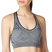 Seamless Racerback Moderate-Support Sports Bra with CoolDRI Moisture-Wicking