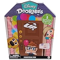 Disney Doorables Just Play New Up Collector Pack, Collectible Blind Bag Figures, Kids Toys for Ages 5 Up, Amazon Exclusive