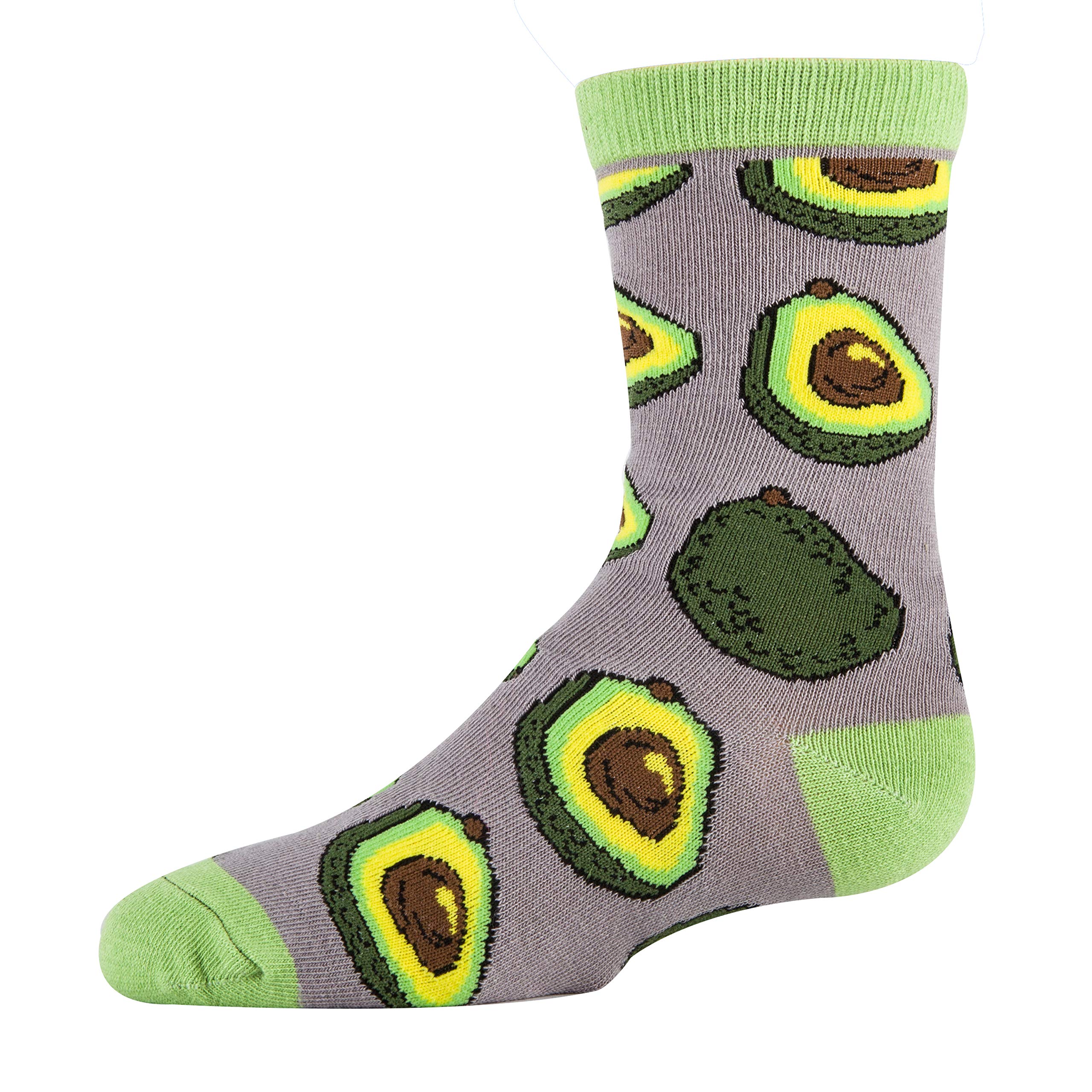 Oooh Yeah Kid's Novelty Crew Socks, Funny Crazy Silly Cool Casual Dress Socks for Boy and Girl