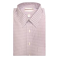 Gold Label Roundtree & Yorke Non-Iron Big Tall Regular Spread Collar Checked Dress Shirt S95DG041 Purple Multi