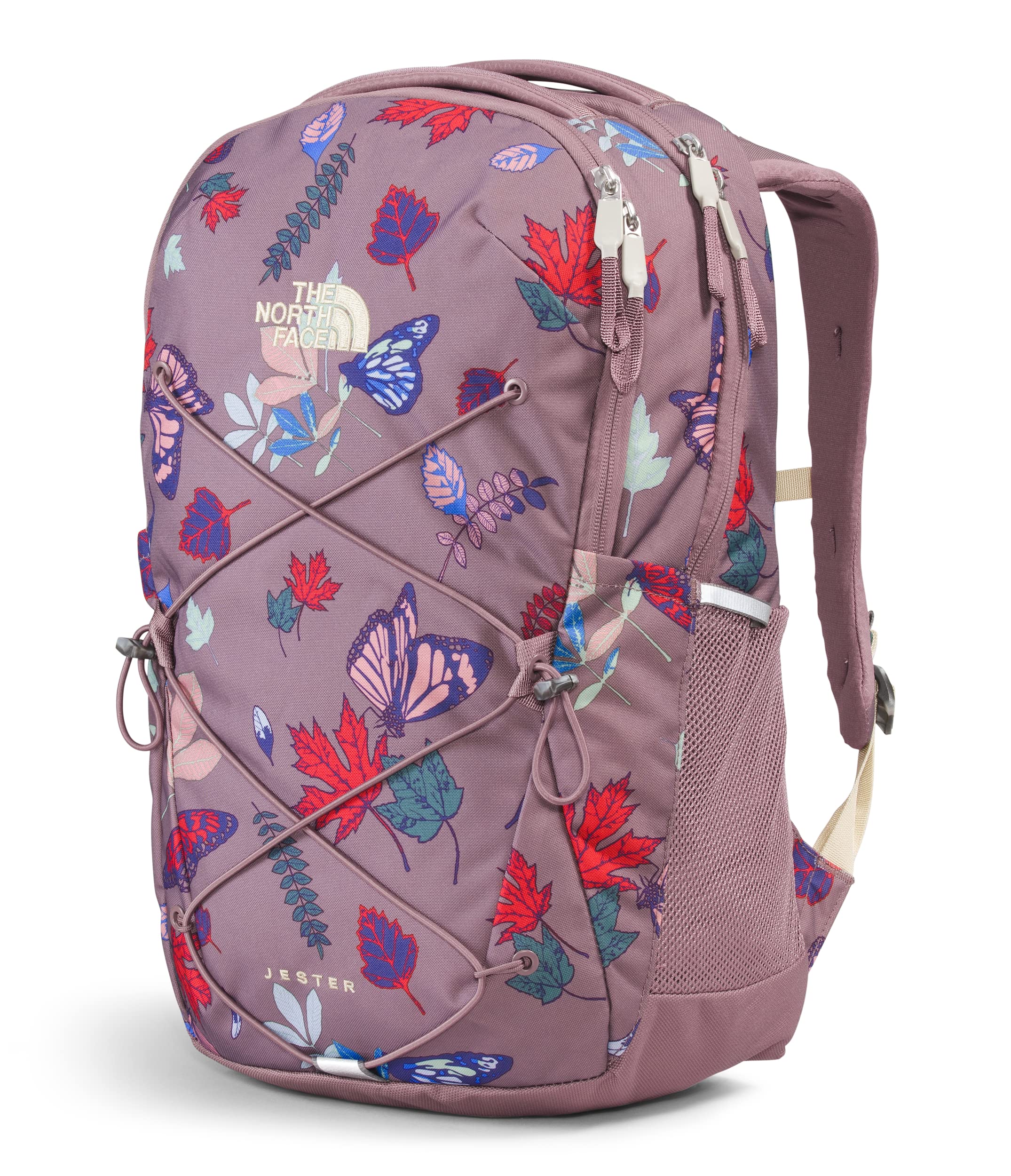 THE NORTH FACE Women's Jester Commuter Laptop Backpack, Fawn Grey Fall Wanderer Print, One Size