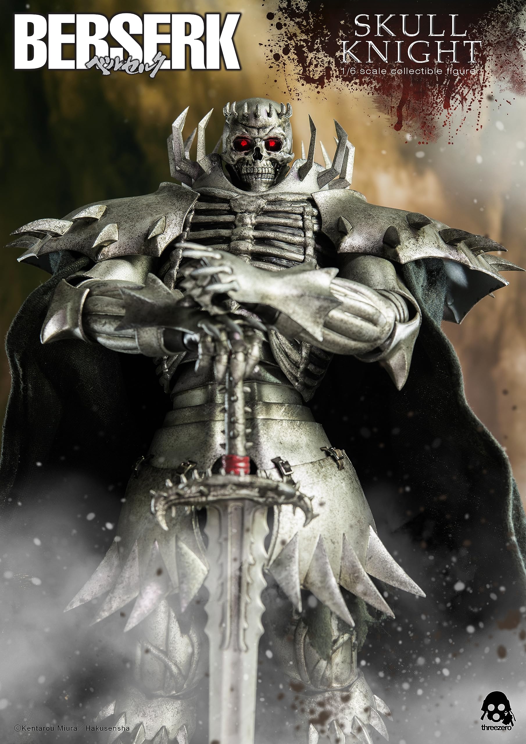 ThreeZero Berserk: Skull Knight (Exclusive Version) Figure