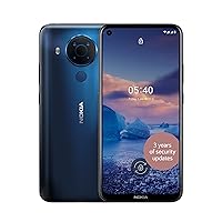 Nokia 5.4 6.39 Inch Android UK SIM Free Smartphone with 4 GB RAM and 64 GB Storage (Dual SIM) - Polar Night