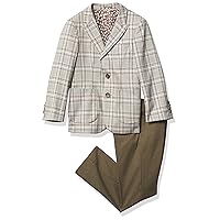 Isaac Mizrahi Boy's Plaid Contrast Blazer