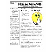 Nurse Aide VIP monthly training newsletter (1 year/12 issues) (This is a one-year, 12-issue subscription)
