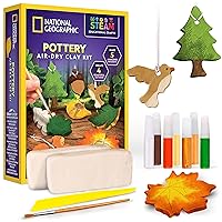 Modeling Clay Arts & Crafts Kit -Air Dry Clay for Kids Craft Kit with 2 lb. Clay, Sculpting Tool, Paints & More, Make Your Own Clay Creations, Ornaments, and Other Air Dry Pottery