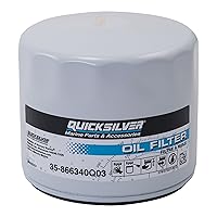 Quicksilver by Mercury Marine 866340Q03 Oil Filter, MerCruiser Sterndrive and Inboard Engines