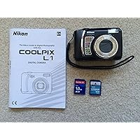 Nikon Coolpix L1 6.2MP Digital Camera with 5x Optical Zoom (Black)