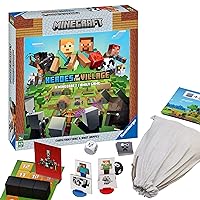 Ravensburger Minecraft Heroes of The Village - Engaging Cooperative Board Game | Ideal for Boys, Girls, and Family | Ages 7 and Up | Adventure and Strategy Gameplay