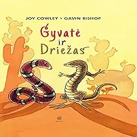 Snake and Lizard (Lithuanian Edition) Snake and Lizard (Lithuanian Edition) Audible Audiobook Hardcover Paperback