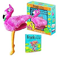 Frank the Farting Flamingo Interactive Farting Toy and Book Box Set