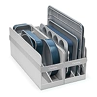 Caraway Nonstick Ceramic Bakeware Set (11 Pieces) - Baking Sheets, Assorted Baking Pans, Cooling Rack, & Storage - Aluminized Steel Body - Non Toxic, PTFE & PFOA Free - Navy