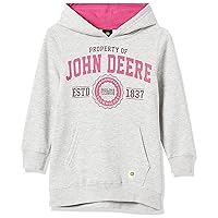 John Deere Big Girls' Fleece Hoodie