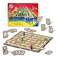 Ravensburger Labyrinth - Enthralling Family Board Game | Ideal for Kids and Adults Aged 7 and Up | Offers Great Replay Value | Designed for 2-4 Players | Globally Celebrated | ASIN: 26448