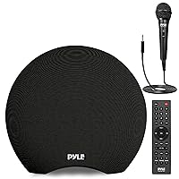 Pyle Portable Waterproof Bluetooth Speaker - 280 Watt Max Output Power, Wireless Music Streaming, Rechargeable Battery, MP3/WMA/FLAC Digital Audio File Support, & Remote Control Battery Operated