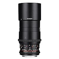 Rokinon Cine DS 100mm T3.1 ED UMC Full Frame Telephoto Macro Cine Lens for Olympus, Panasonic & BlackMagic Micro Four Thirds Cameras