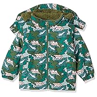 Amazon Essentials Unisex Kids and Toddlers' Recycled Polyester Sherpa Lined Quilted Jacket (Previously Amazon Aware)